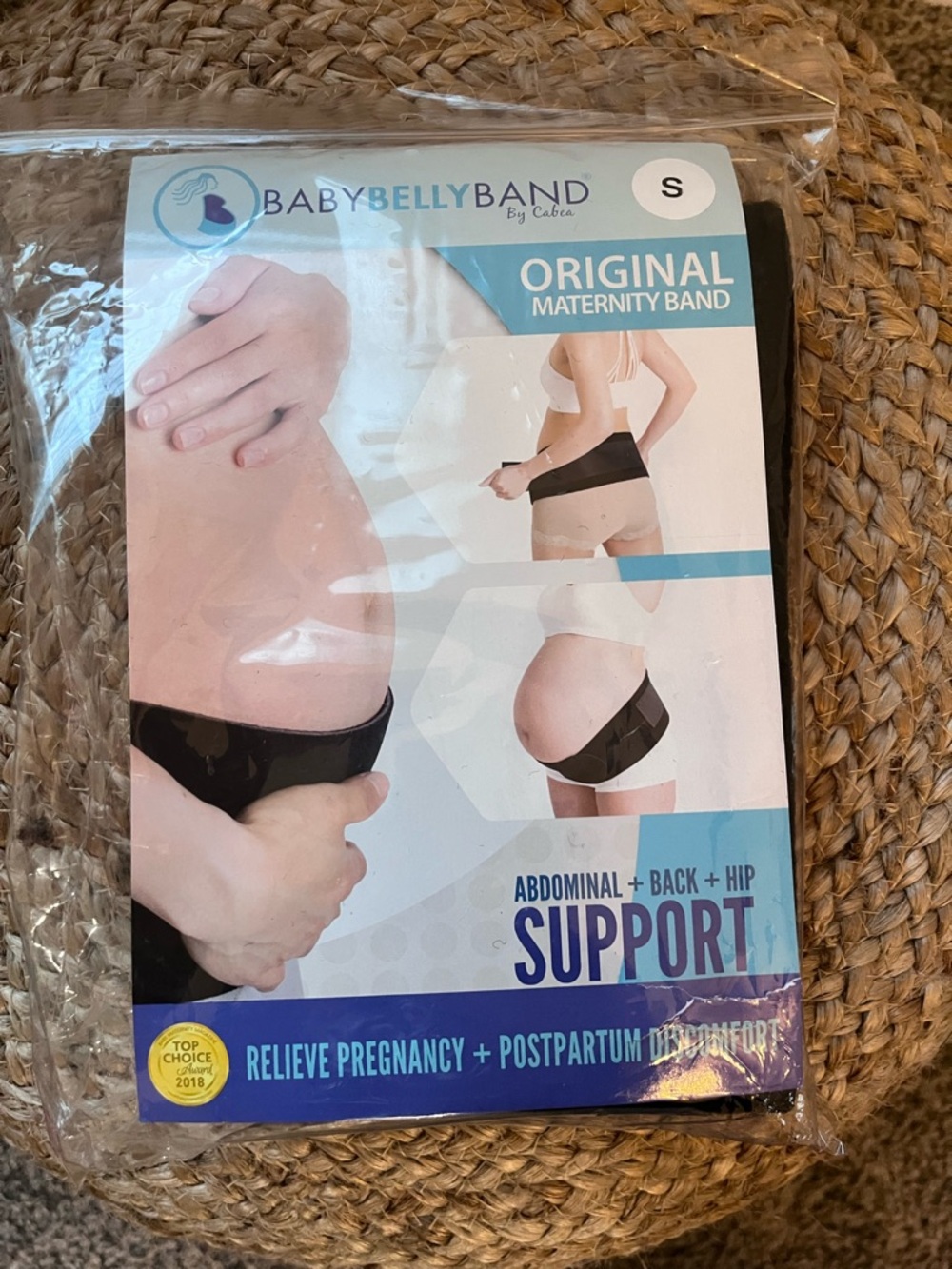 BabyBellyBand Original Maternity Support Band - Black (S)
By Cabea